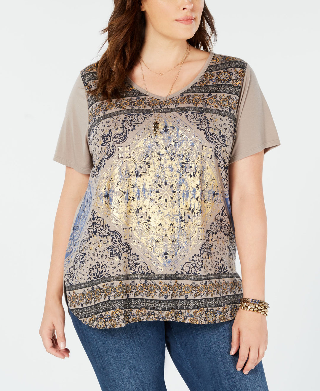 Style & Co Plus Size Graphic T-Shirt