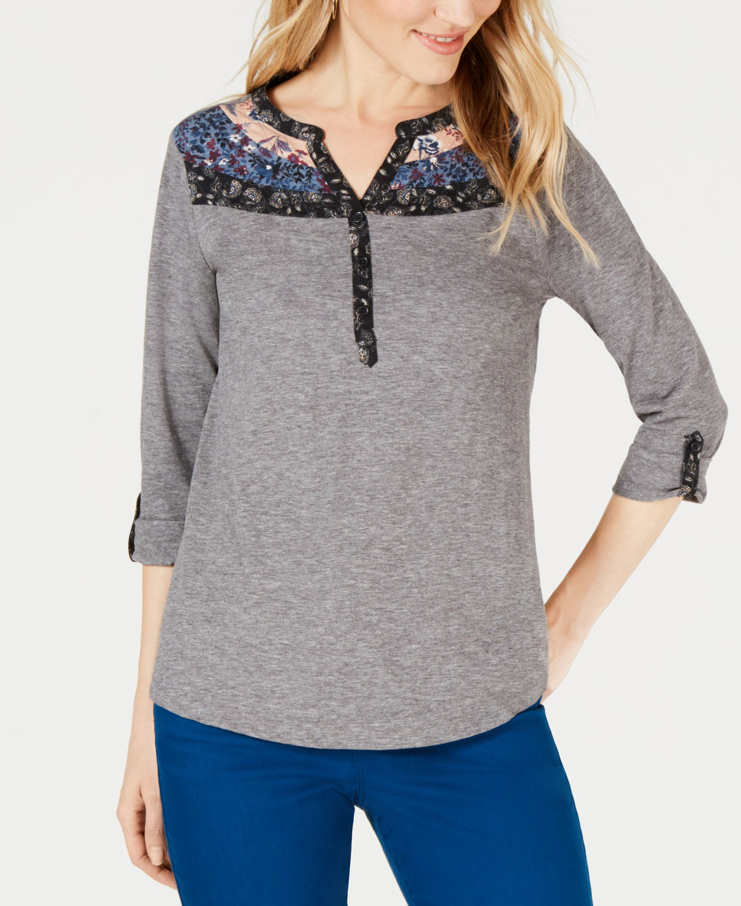 Style & Co Petite Utility Top