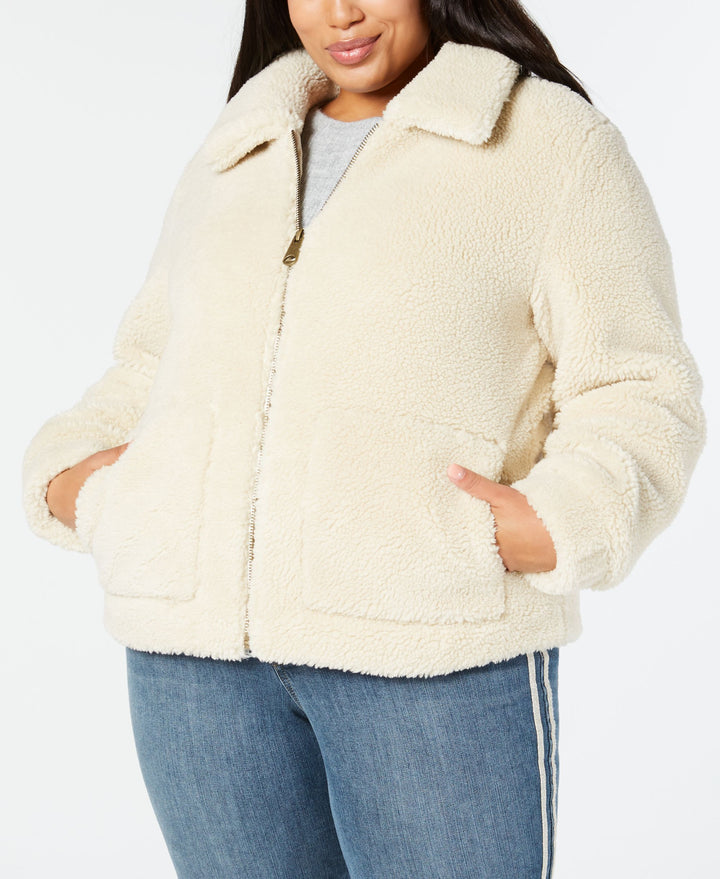 Style & Co Plus Size Teddy Jacket