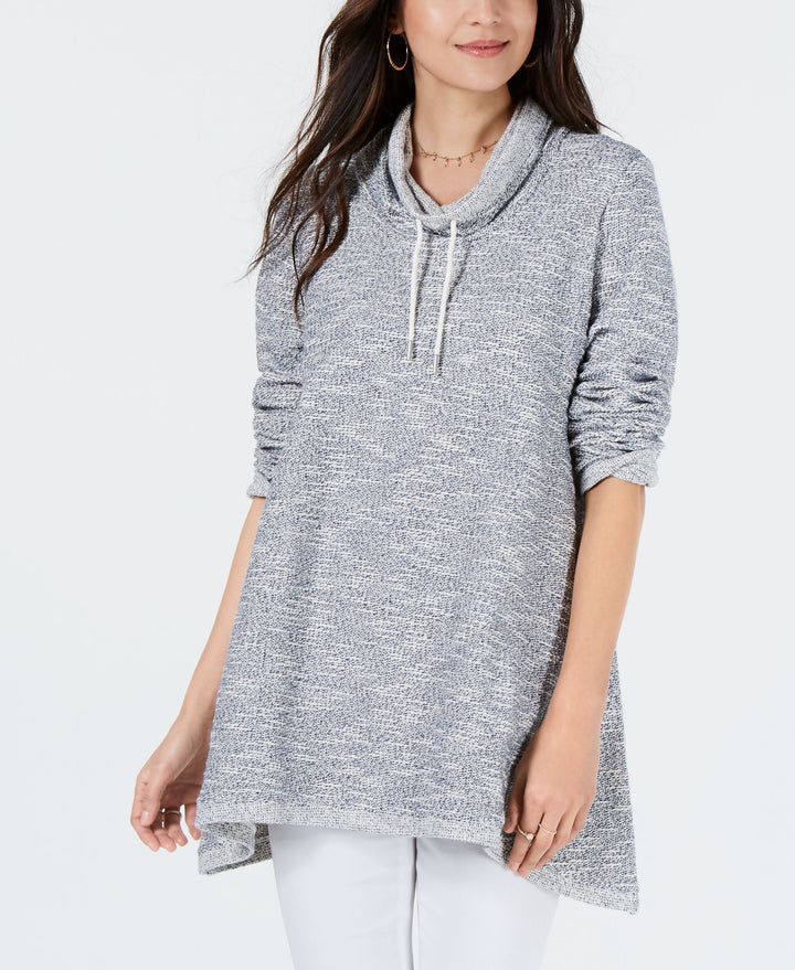 Style & Co Relaxed Funnel Neck Top