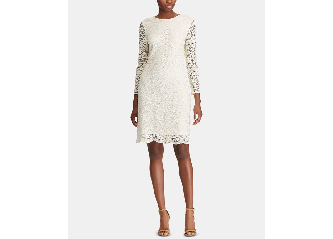 American Living Scalloped Lace Dress