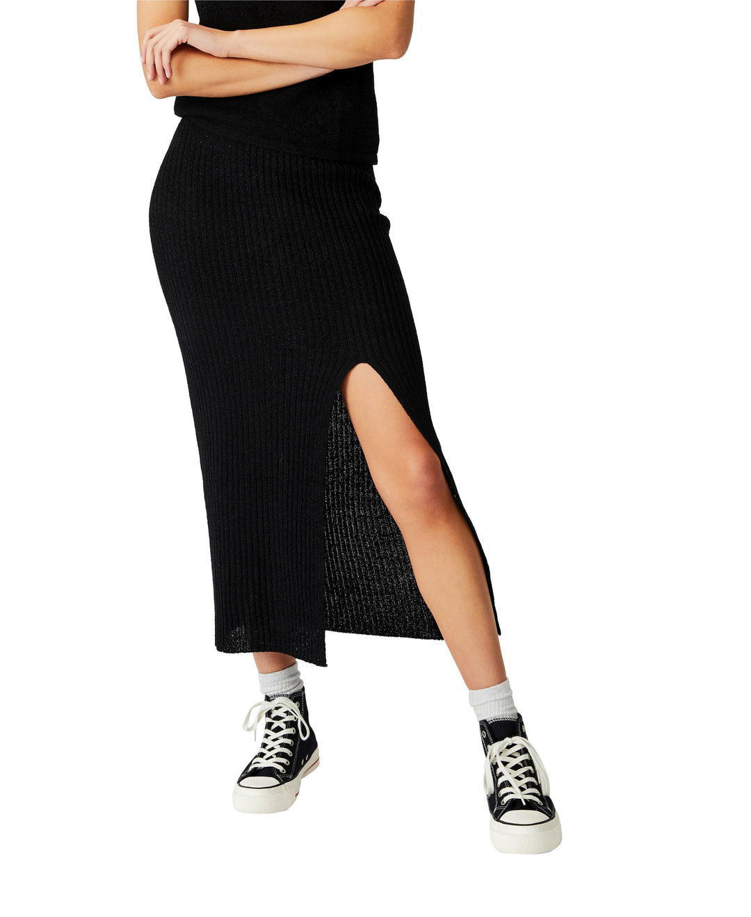 Women's Match Me Knit Midi Skirt