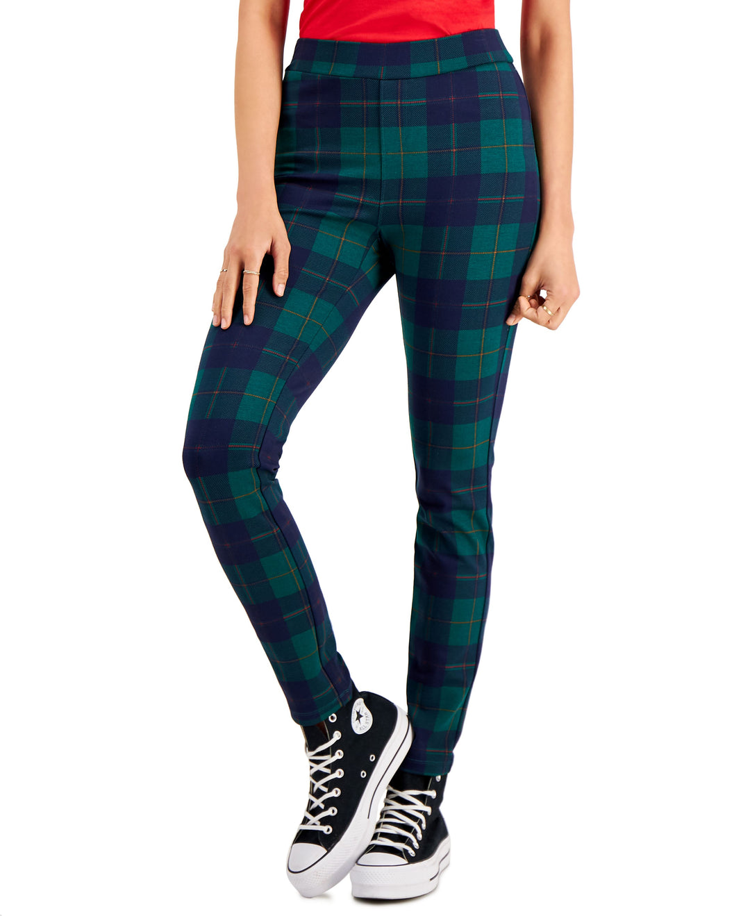Style & Co Plaid Leggings