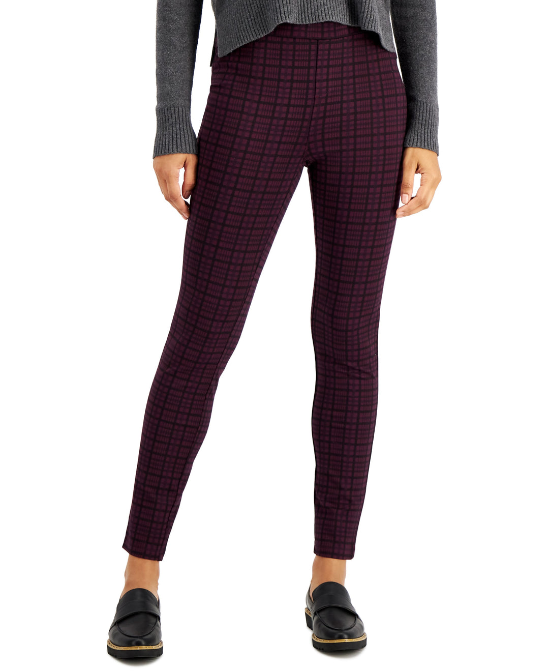 Style & Co Plus Size Printed Ponte Leggings