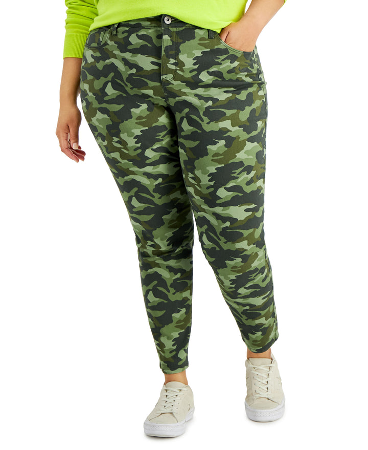 Style & Co Plus Size High Rise Skinny Ankle Jeans