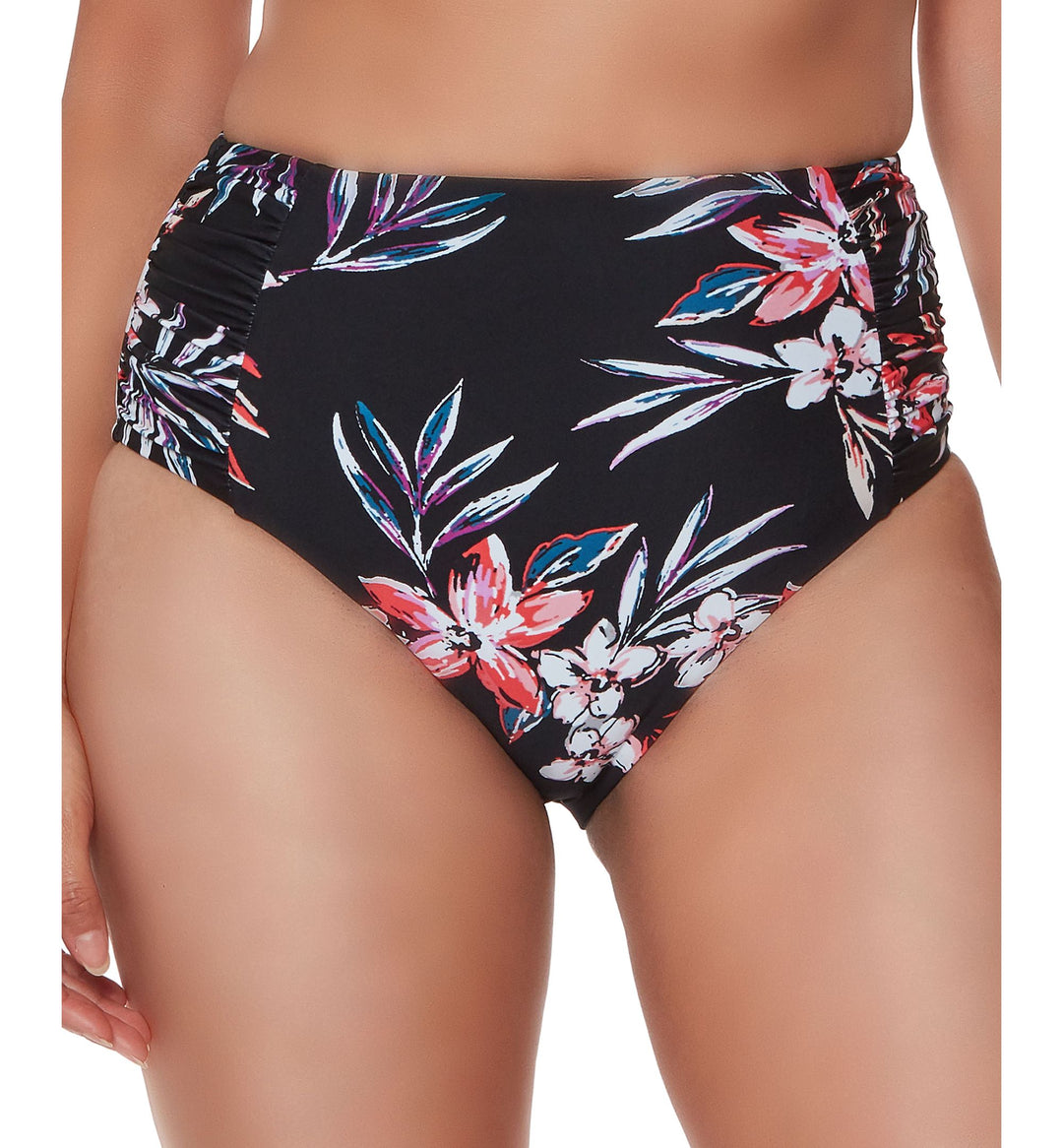 Tropical Escape High-Waist Bikini Bottoms