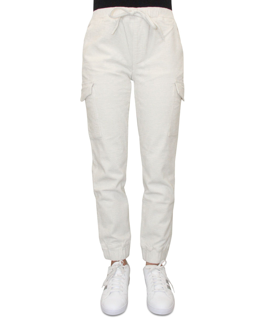 Juniors' Drawstring Cargo Joggers