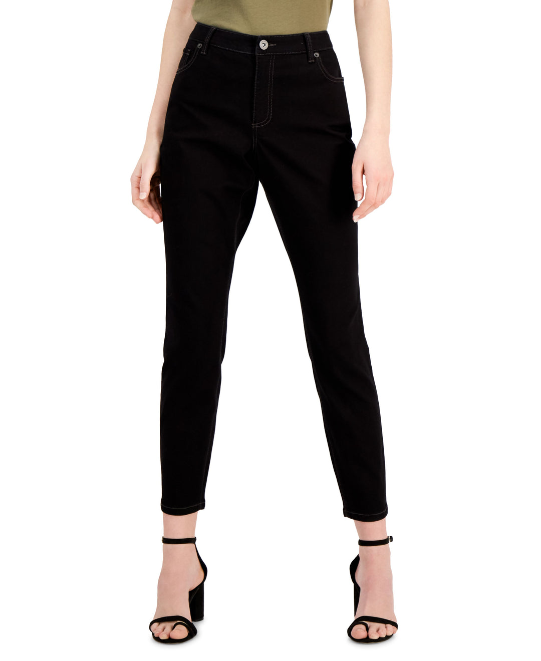 INC International Concepts Petite Madison Curvy Fit Skinny Jeans