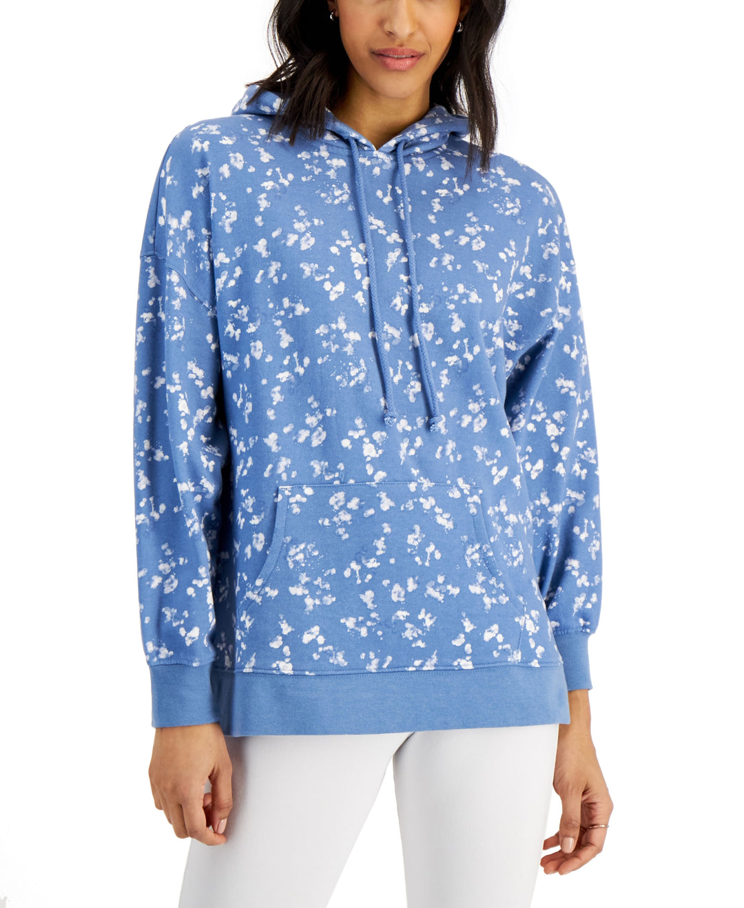 Style & Co Printed Hoodie
