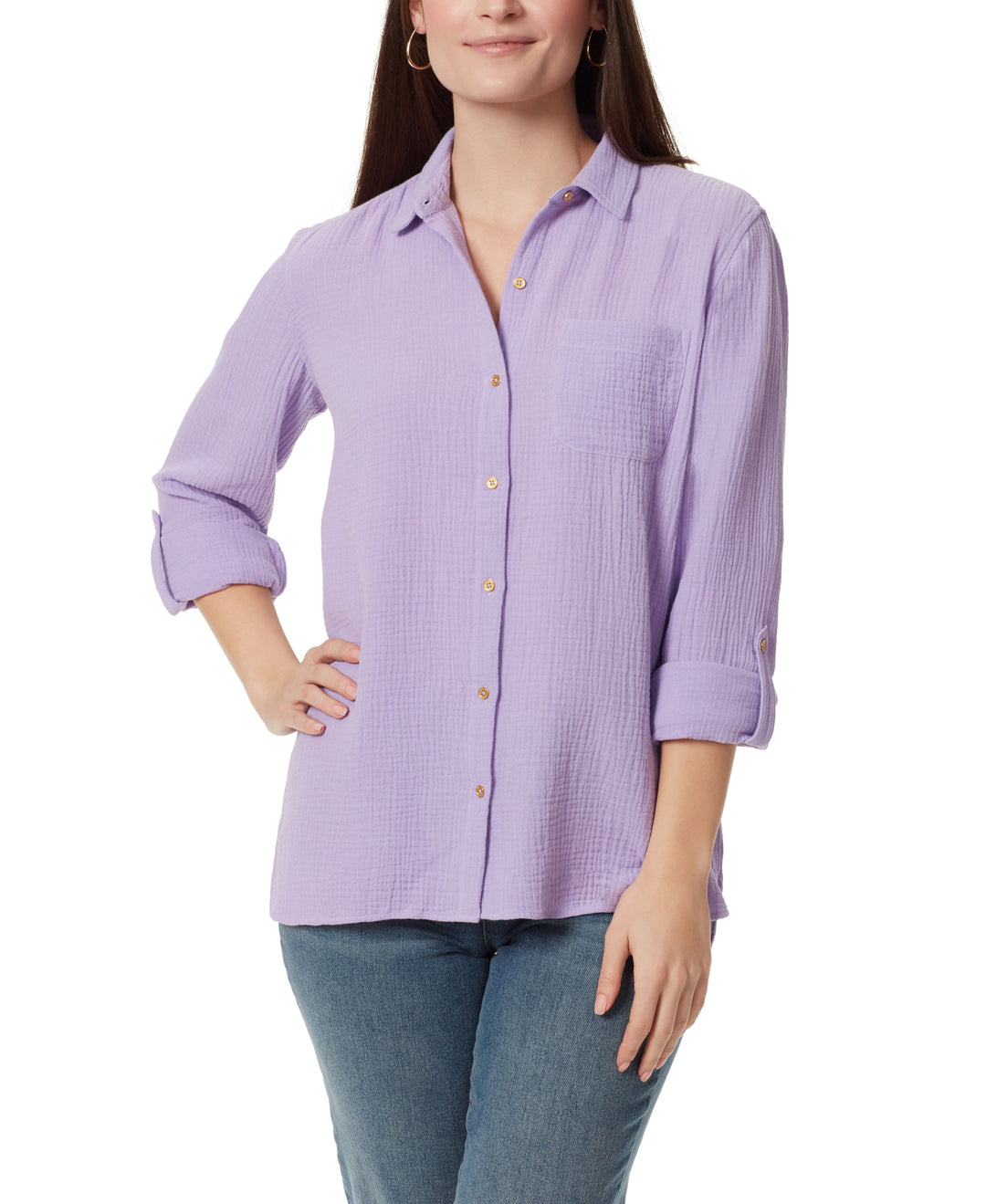 Womens Lucile Button Down Shirt