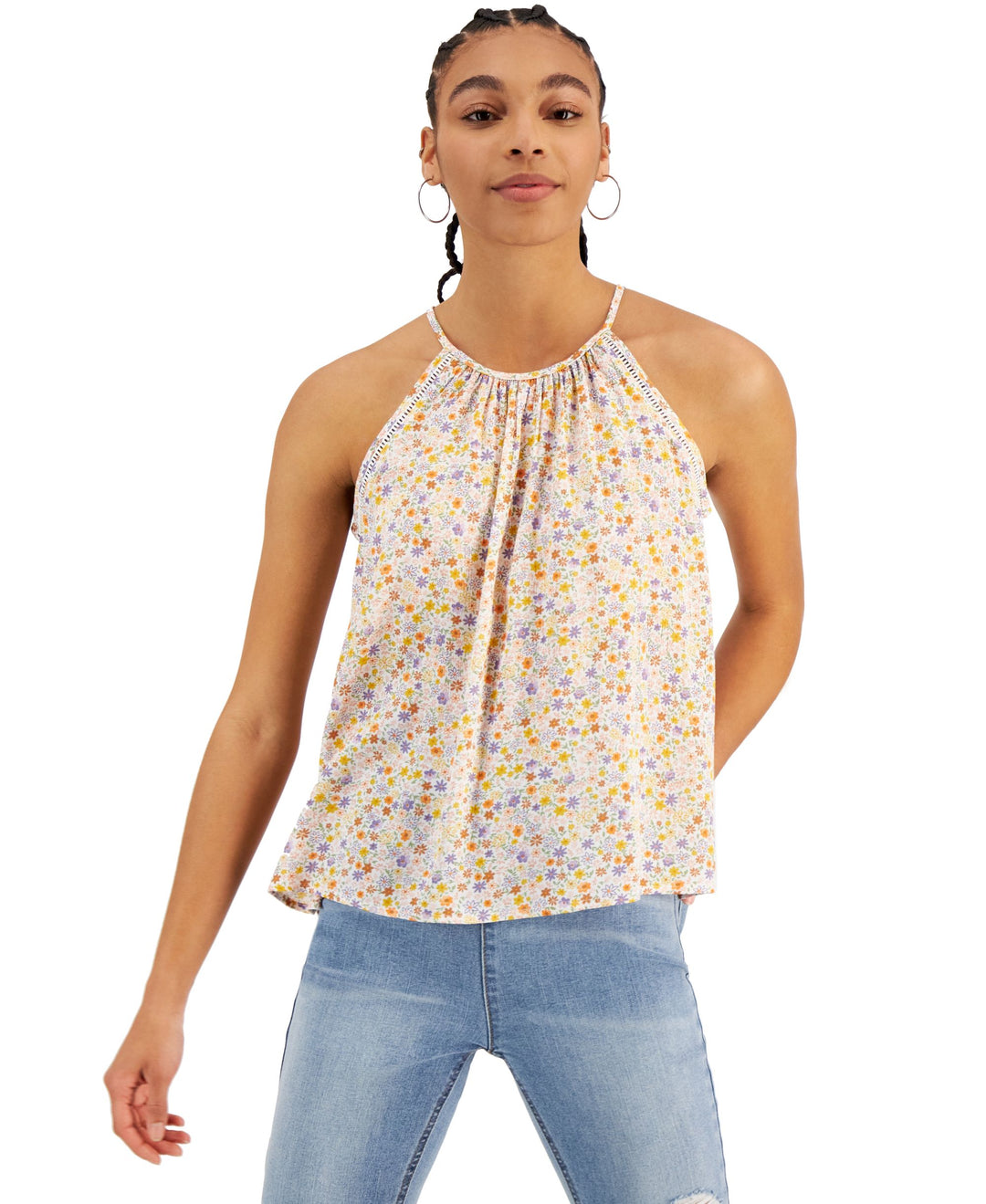 Juniors' Sleeveless Top