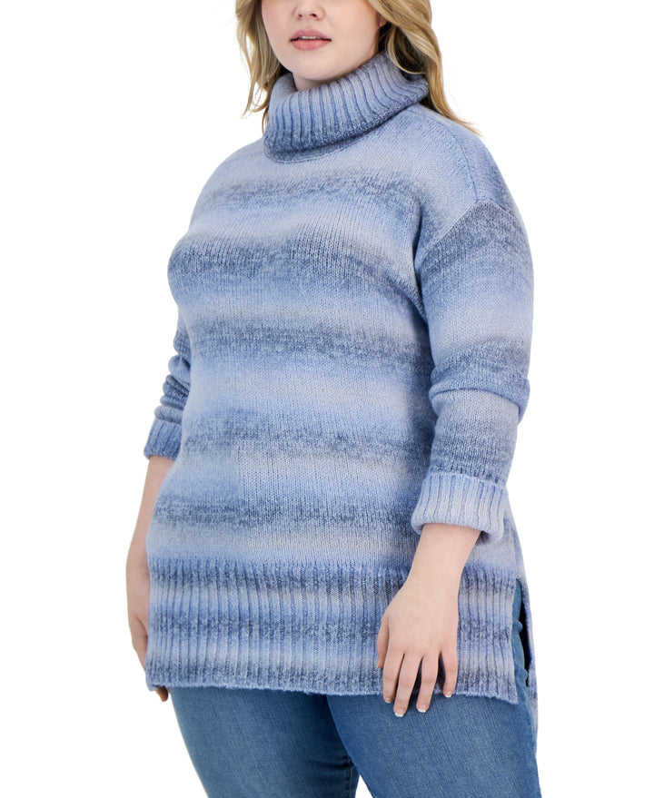 Style & Co Plus Size Turtleneck Tunic Sweater