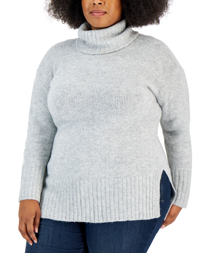 Style & Co Plus Size Turtleneck Tunic Sweater