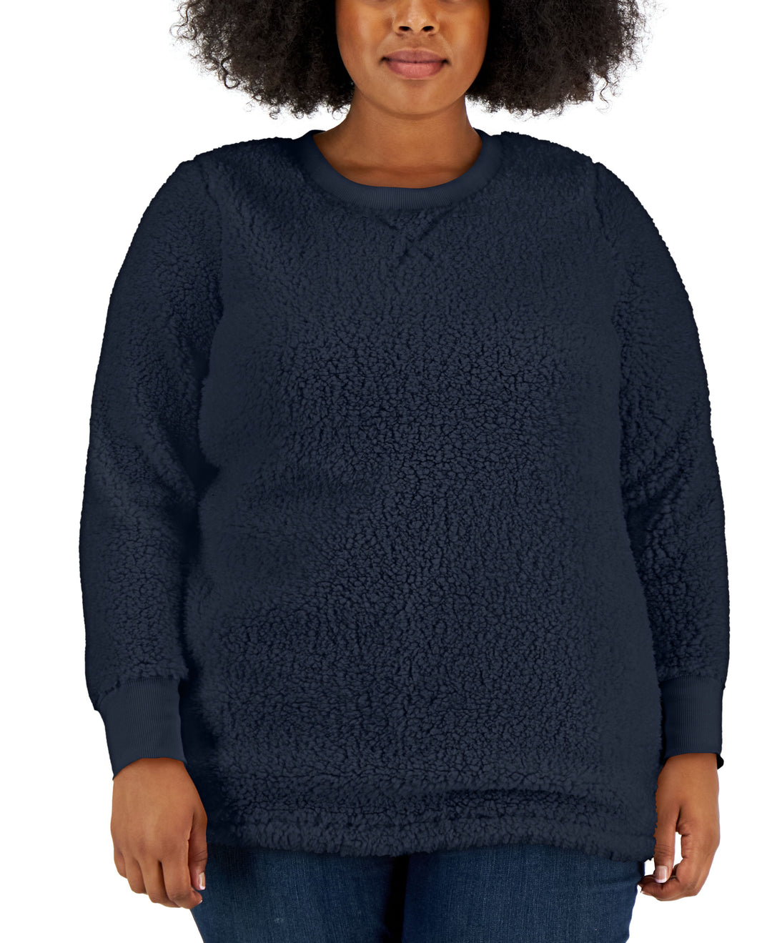 Style & Co Plus Size Sherpa Tunic
