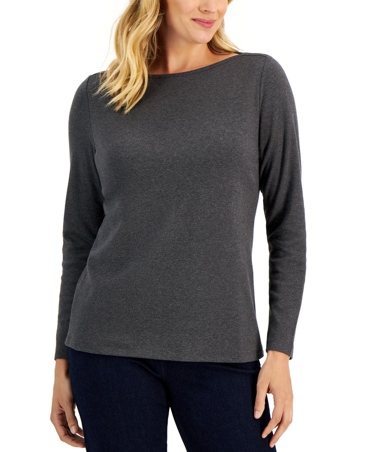 Boat-Neck T-Shirt