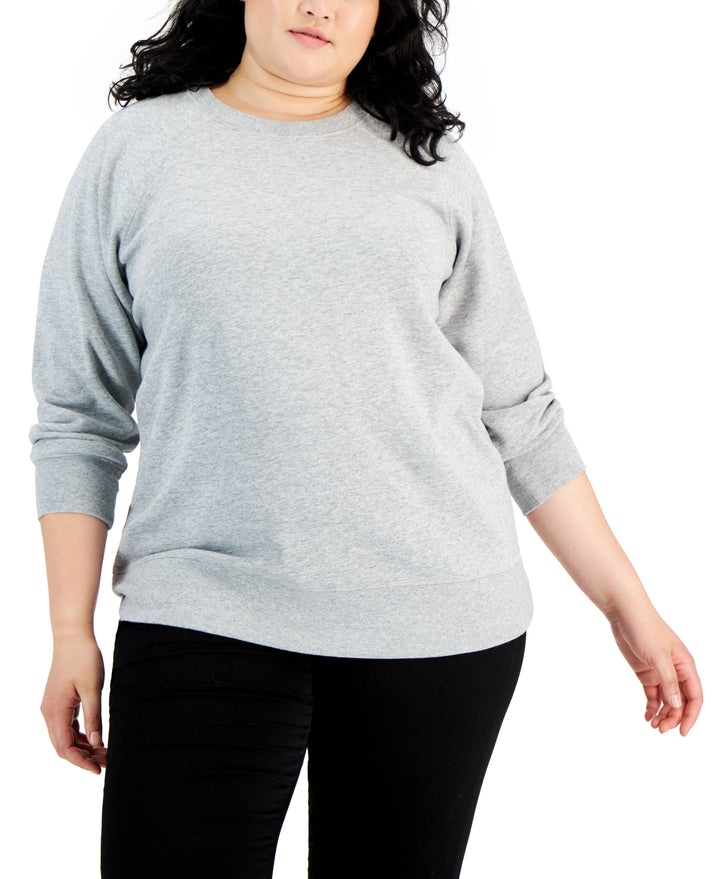 Style & Co Plus Size Fleece Tunic