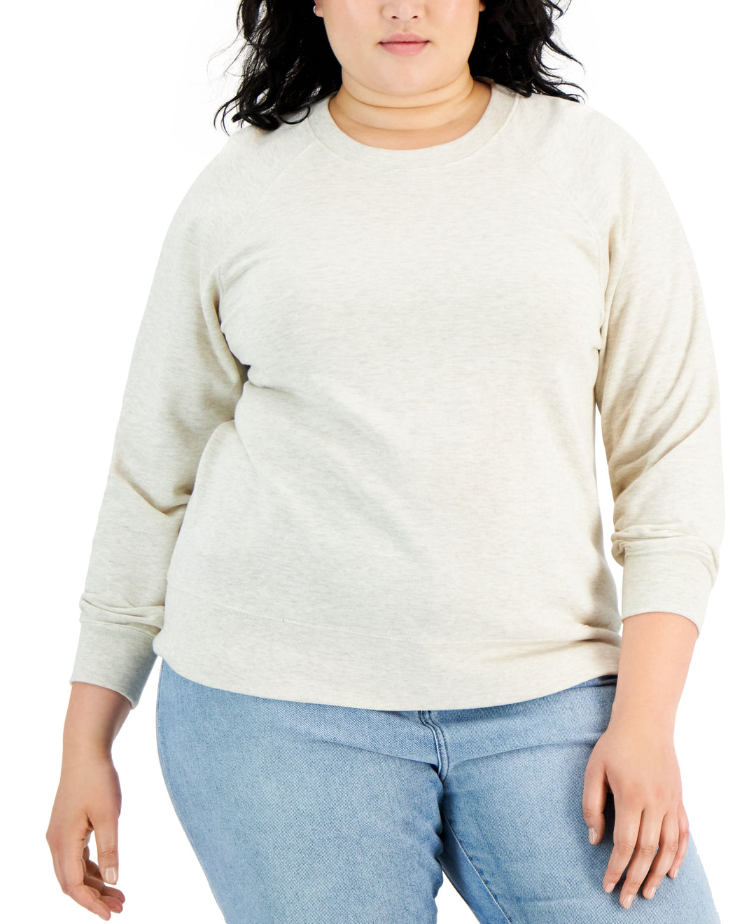 Style & Co Plus Size Fleece Tunic