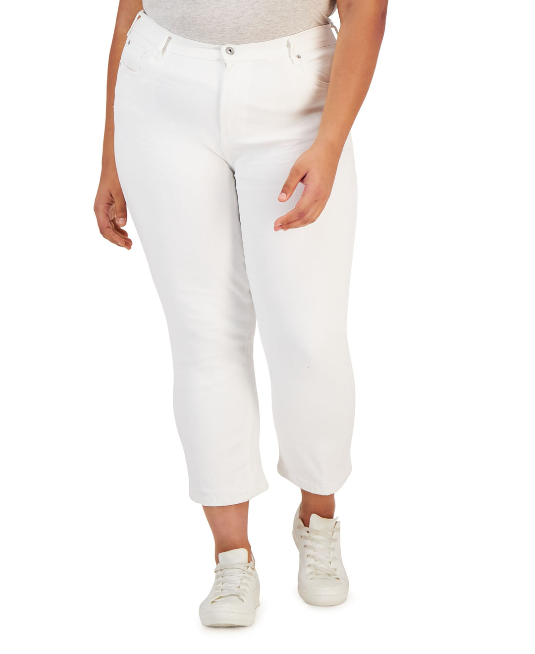 Trendy Plus Size Straight-Leg Jeans