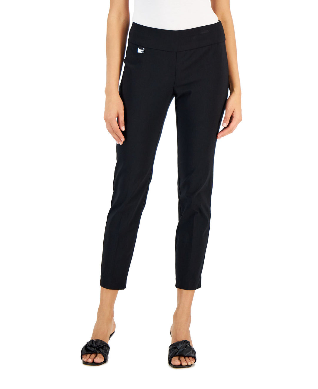 Petite Tummy-Control Pull-On Skinny Pants, Petite & Petite Short