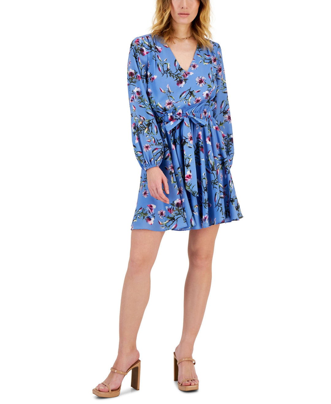 Women's V-Neck Mini Dress
