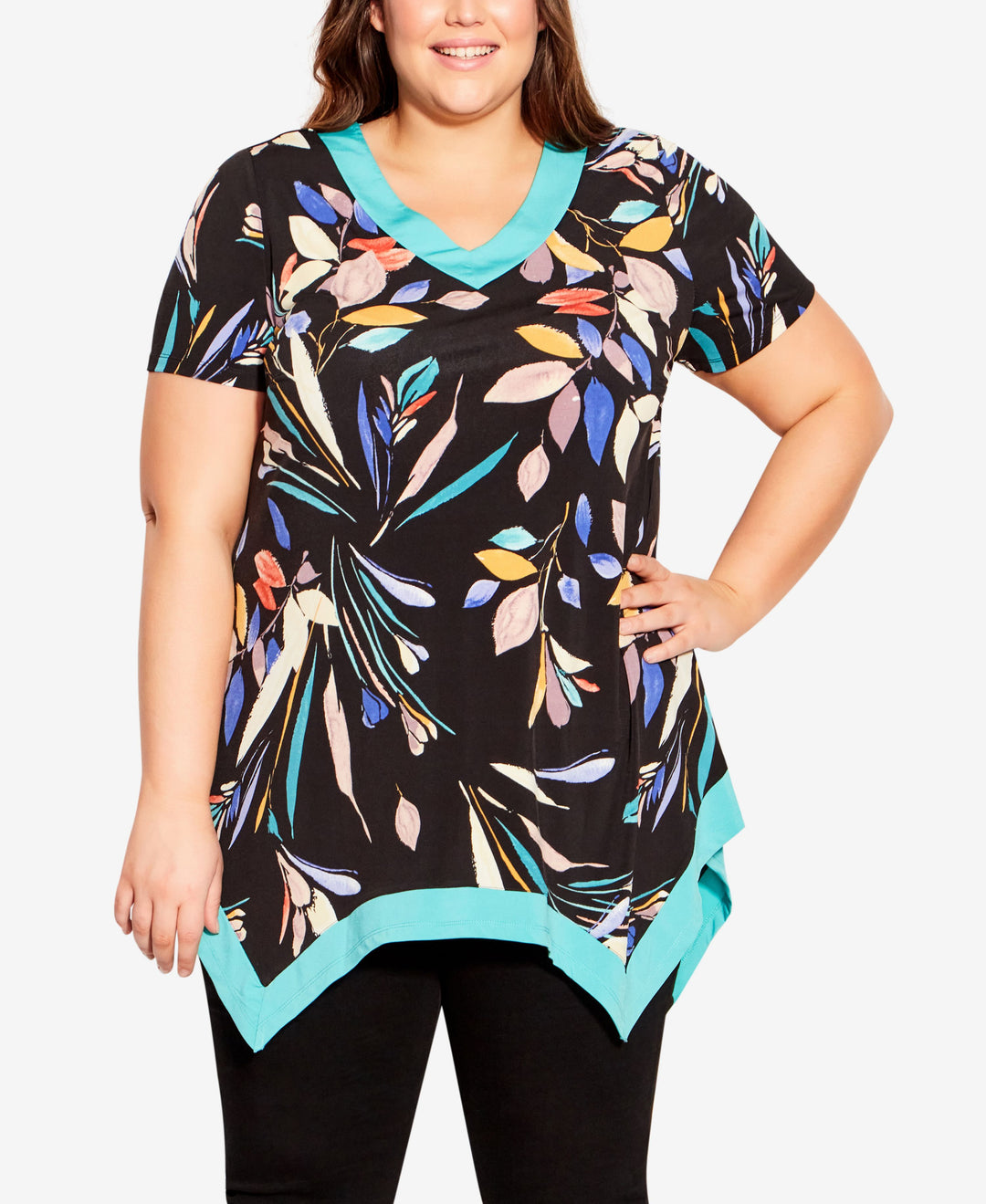 Plus Size Colette Print Tunic