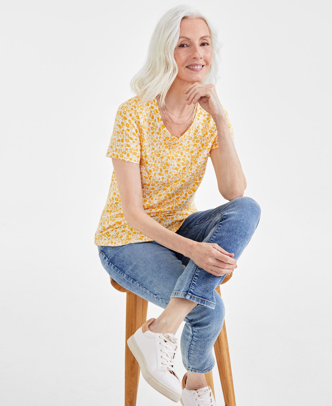 Petite Garden Escape Perfect T-Shirt