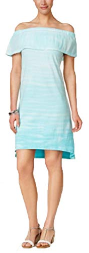 Style & Co Tie Dyed Ruffled Dress