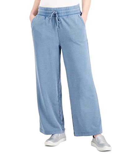Style & Co Plus Size Solid Wide Leg Sweatpants