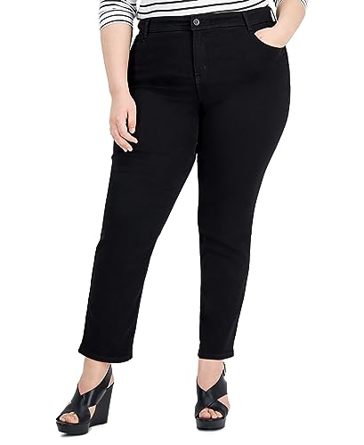 Style & Co Plus Size High Rise Slim Leg Jeans