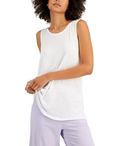 Style & Co Solid Swing Tank Top