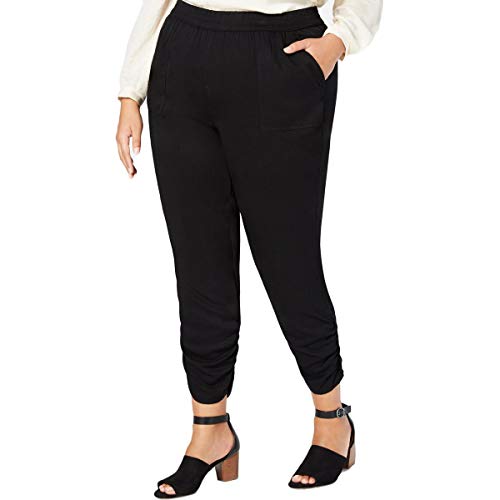 Style & Co Plus Size Ruched Jogger Pants