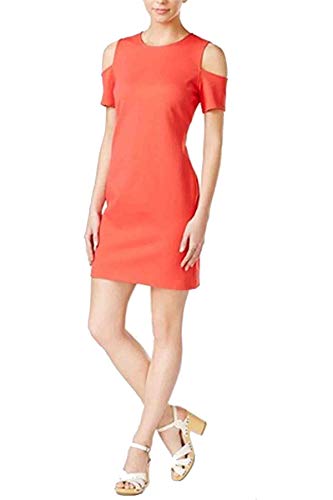 Bar III Cold Shoulder Sheath Dress