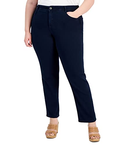 Style & Co Plus Size High Rise Slim Leg Jeans