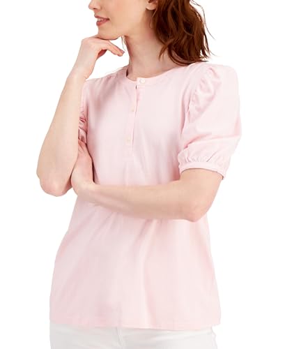 Style & Co Puff Sleeve Top