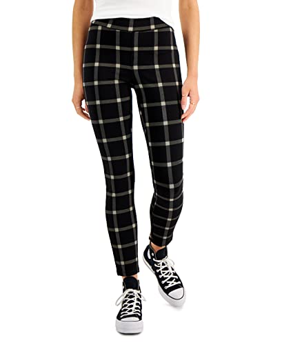 Style & Co Printed Ponte Knit Leggings