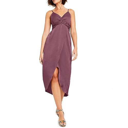 Bar III Womens Twist-Front Cami Dress