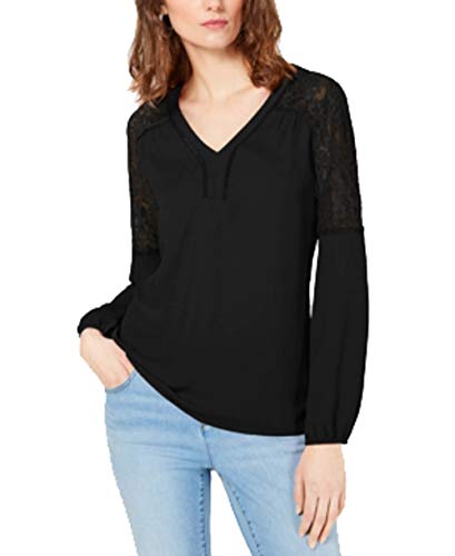 Blouson Lace Woven Top