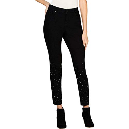 Style & Co Plus Size Cotton Embellished Skinny Jeans