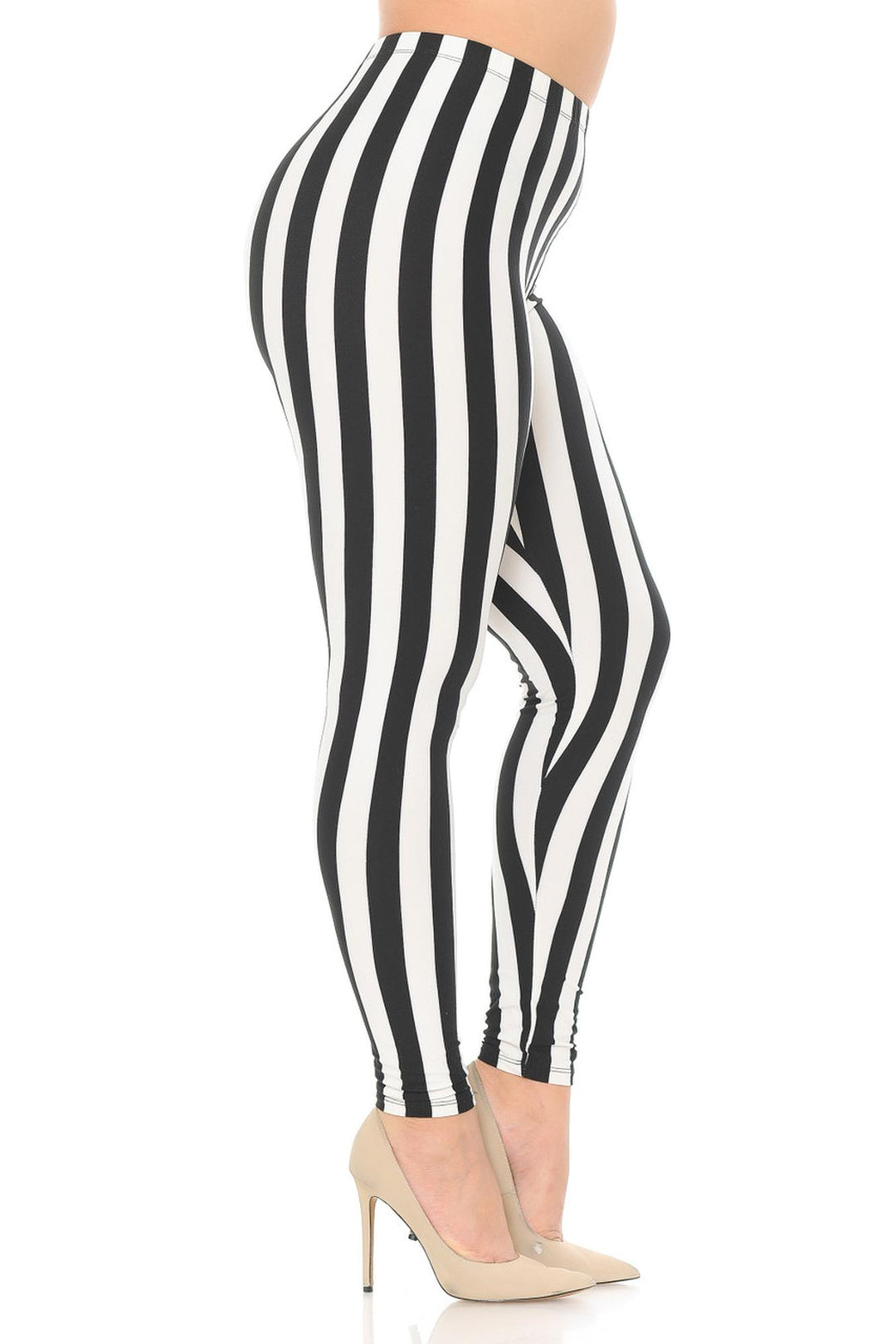 Wholesale Buttery Smooth Beetlejuice Extra Plus Size Leggings - 3X-5X