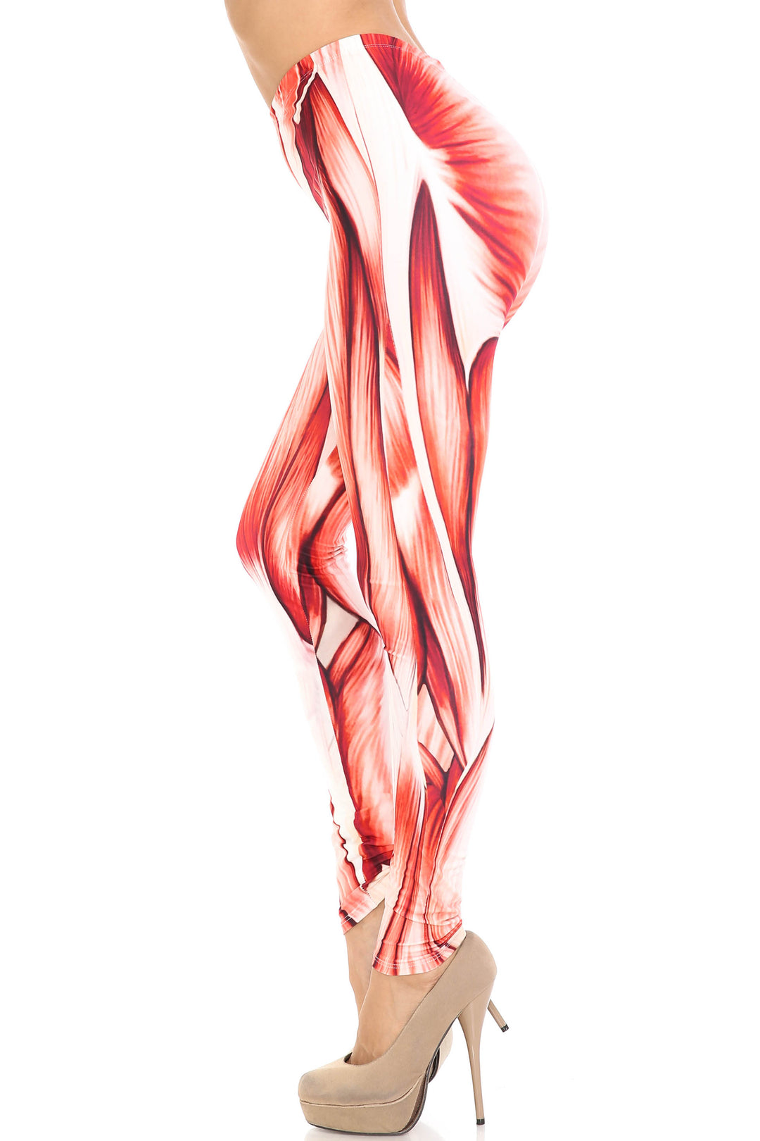 Creamy Soft Muscle Extra Plus Size Leggings - 3X-5X - By USA Fashion