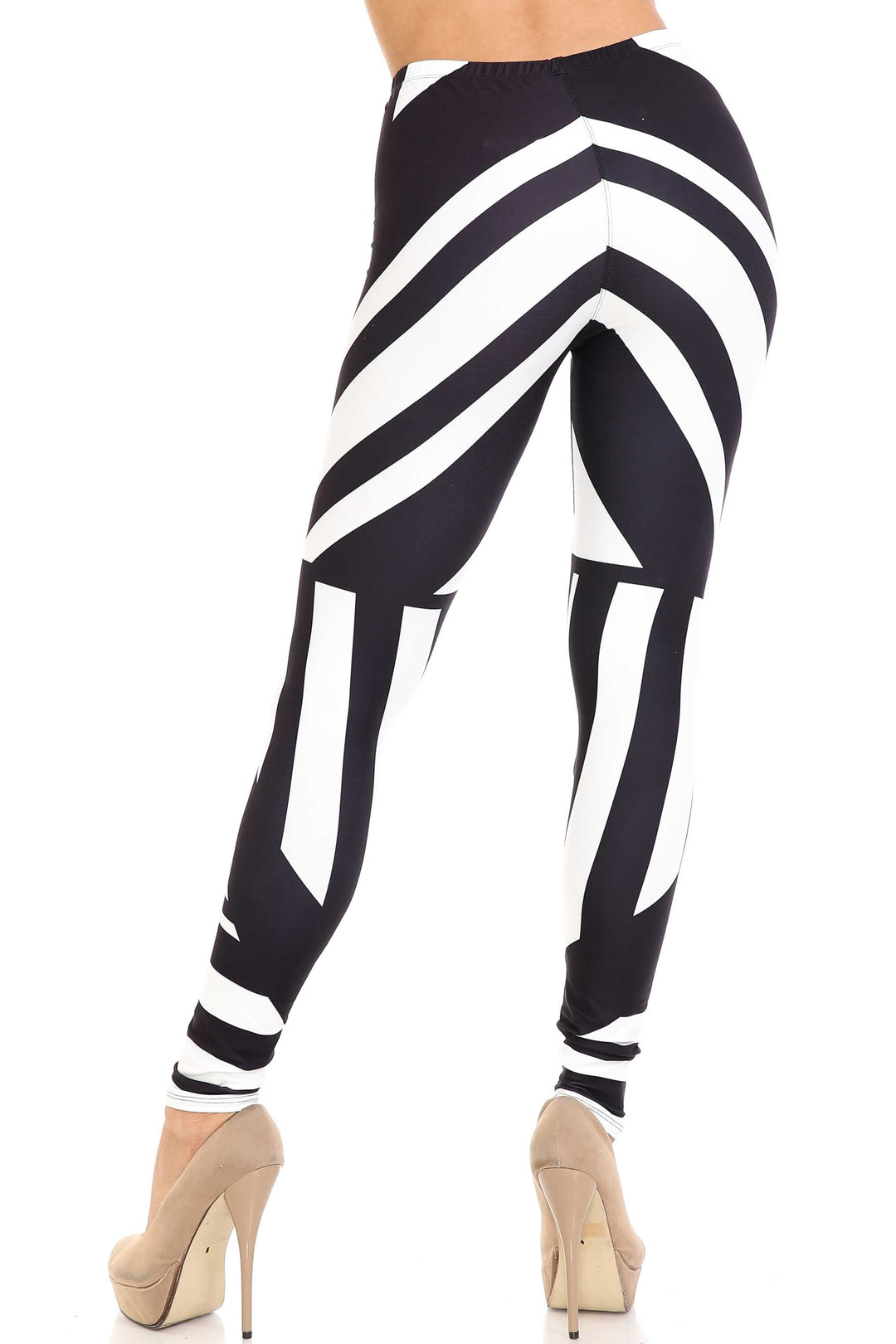 Creamy Soft Body Flatter Lines Extra Plus Size Leggings - 3X-5X - USA Fashion