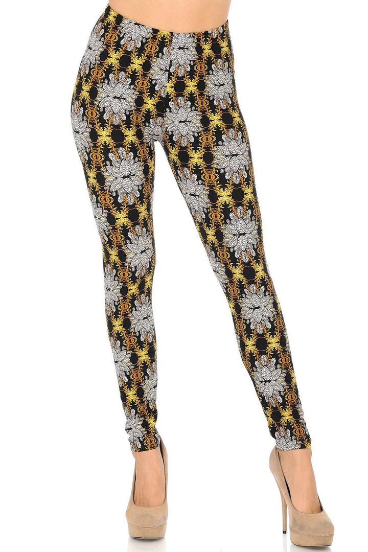 Buttery Smooth Elegant Emblem Leggings