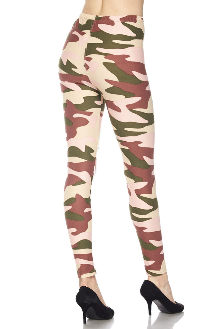 Buttery Smooth Neapolitan Camouflage Leggings