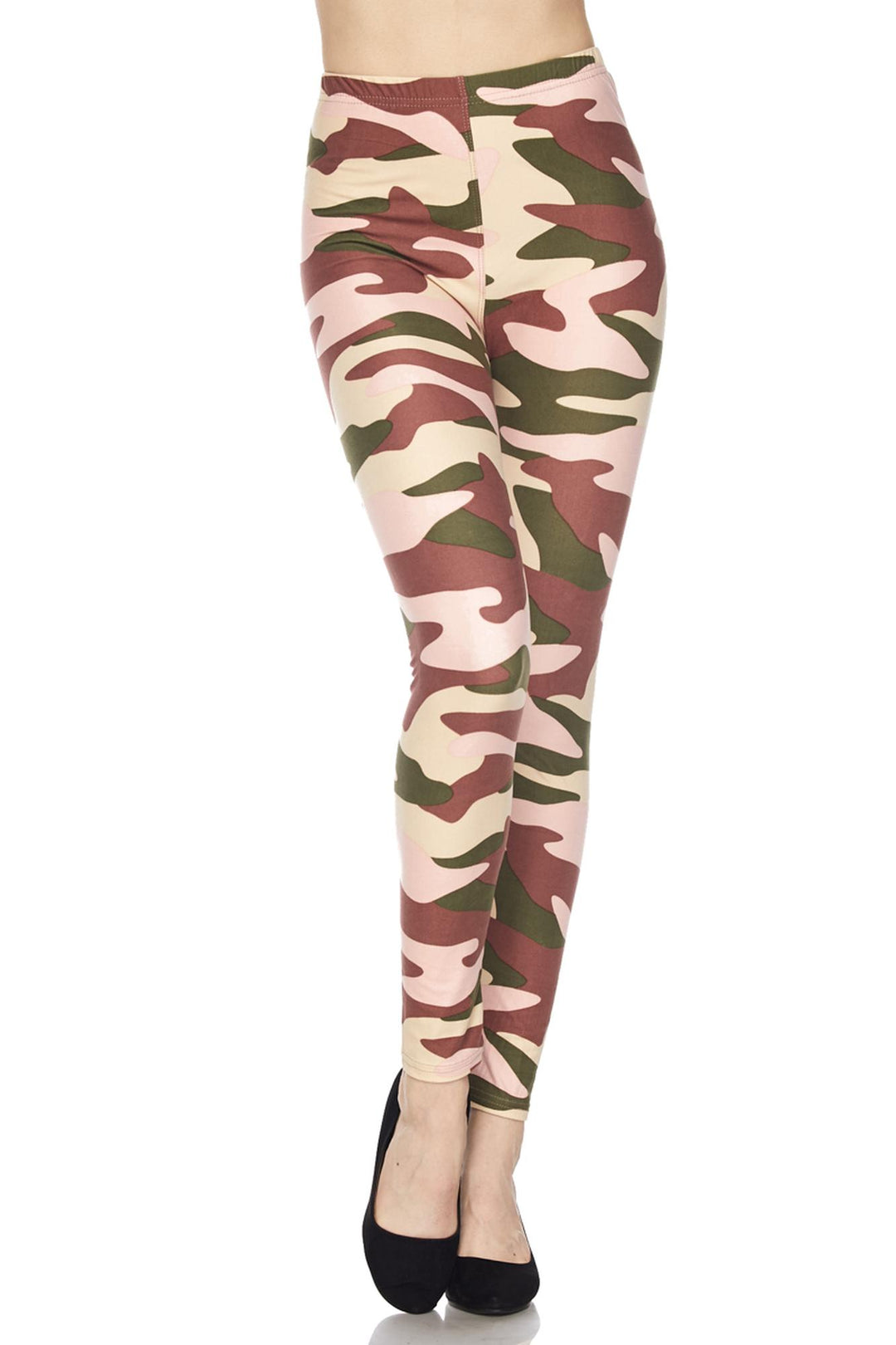 Buttery Smooth Neapolitan Camouflage Leggings