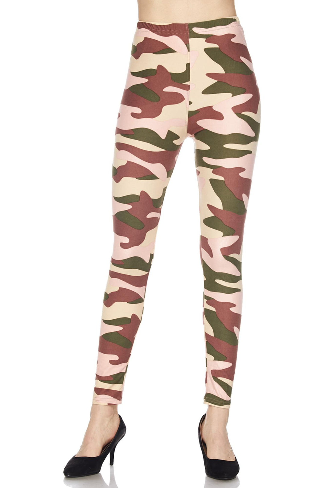 Buttery Smooth Neapolitan Camouflage Leggings