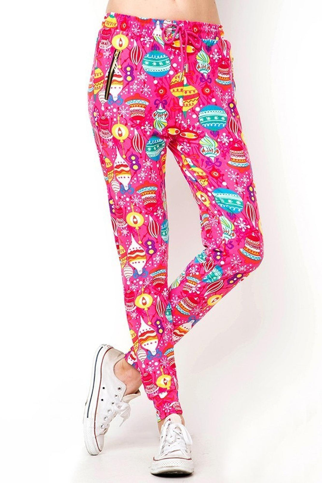Buttery Soft Pink Christmas Joggers