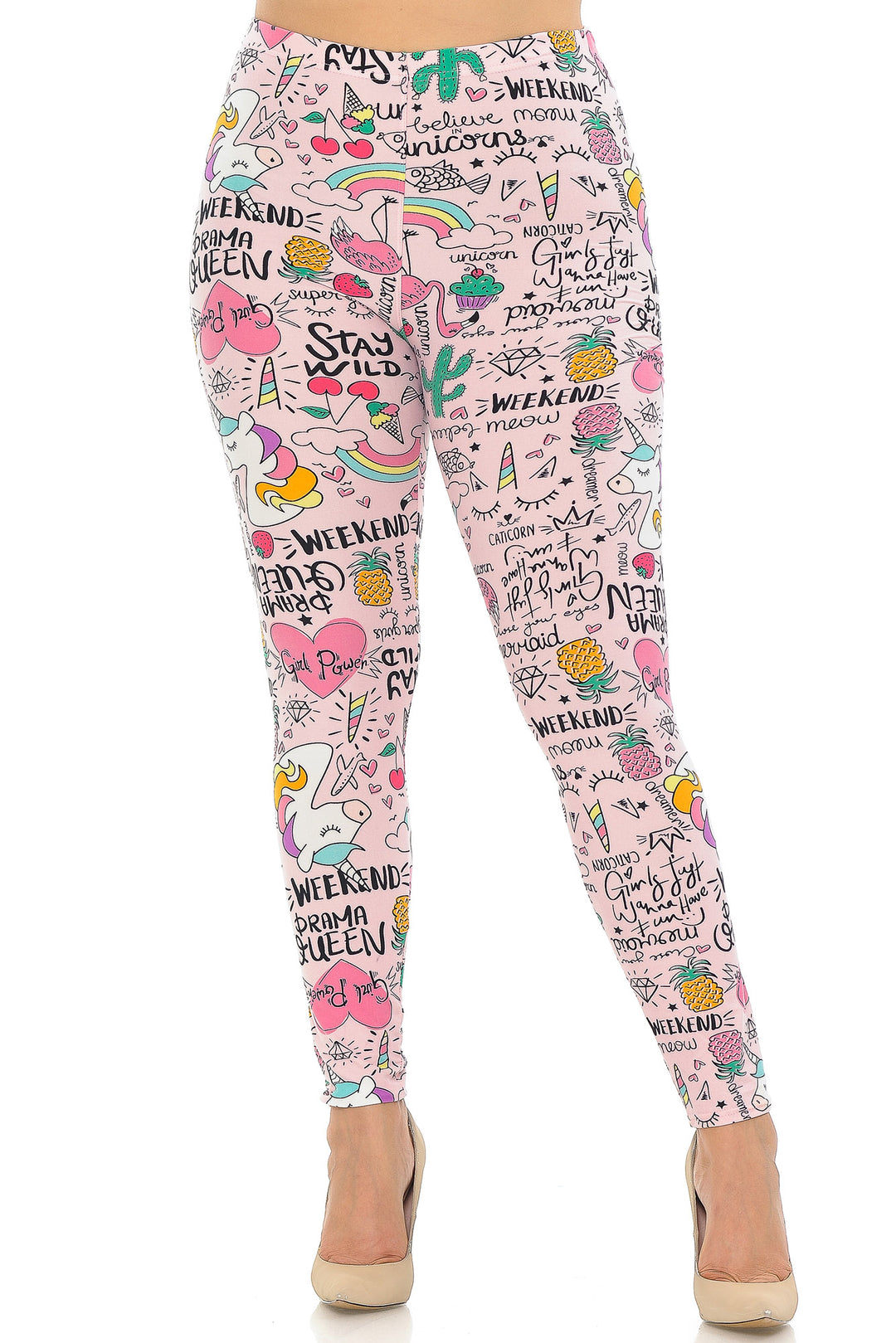 Buttery Smooth Weekend Drama Queen Plus Size Leggings