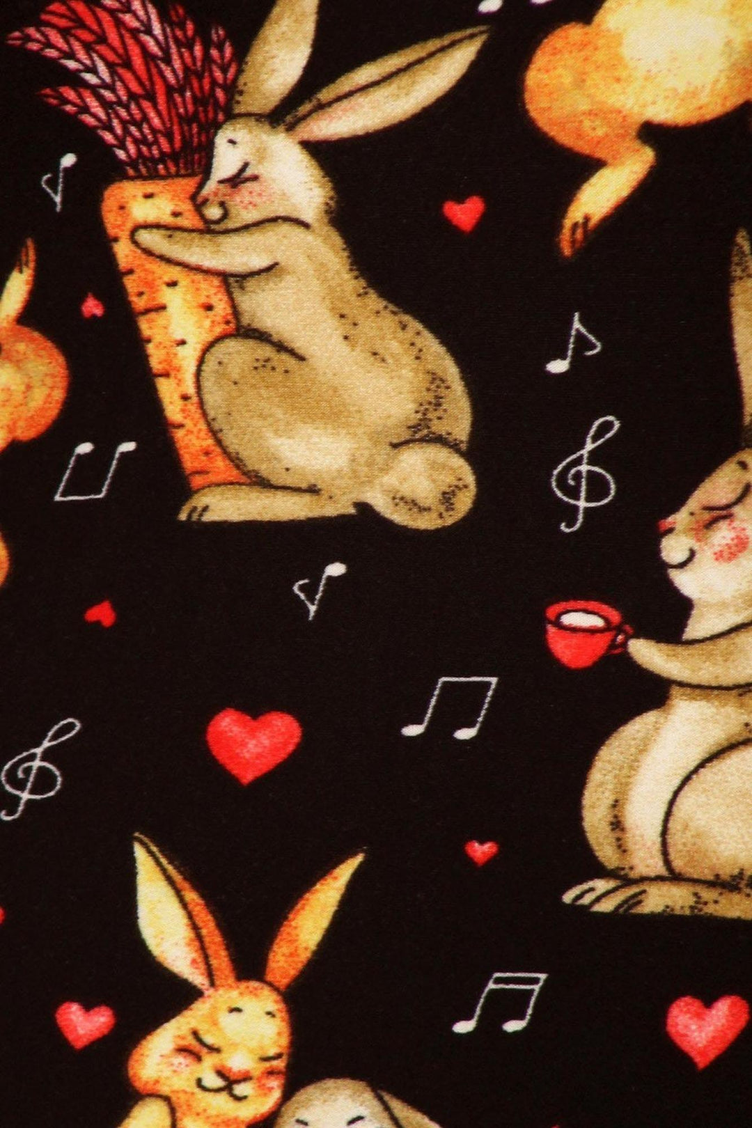 Buttery Smooth Bunny Rabbit Plus Size Leggings