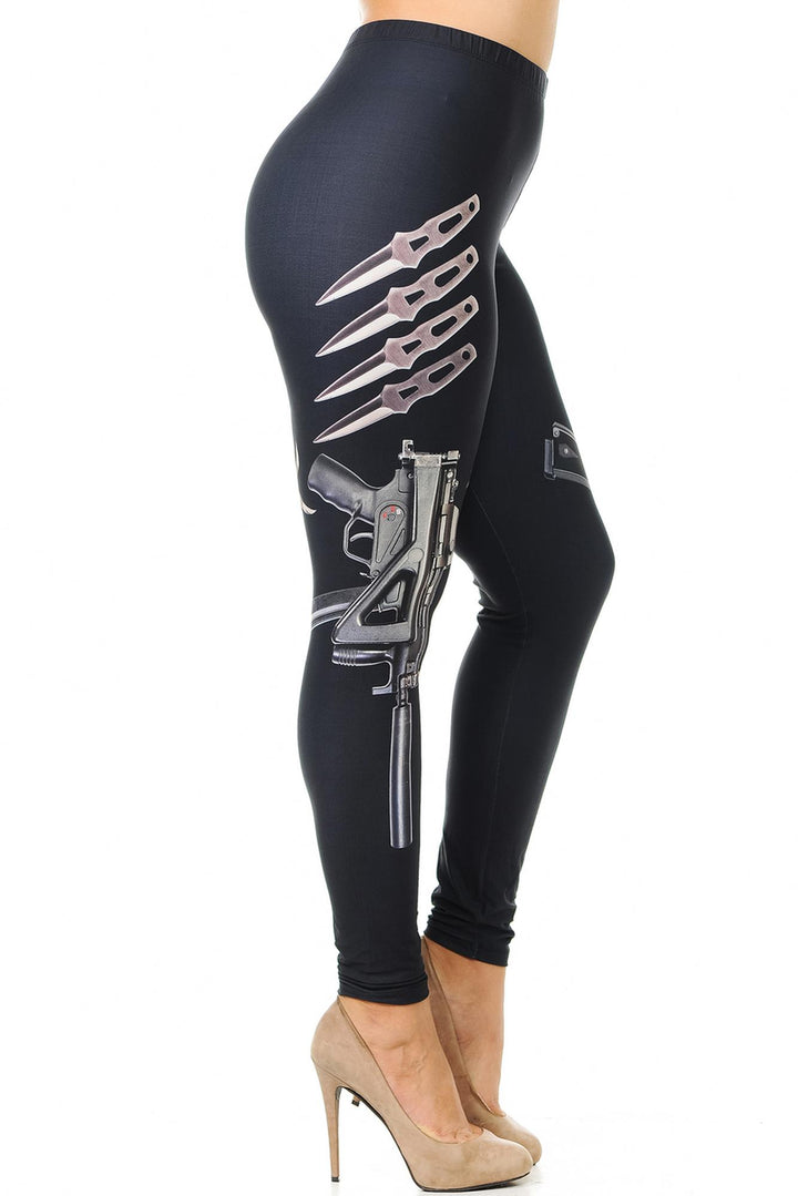 Creamy Soft Mission Impossible Plus Size Leggings