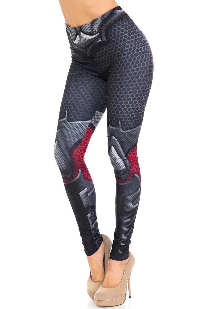 Creamy Soft Pretty Avenger Plus Size Leggings - USA Fashion